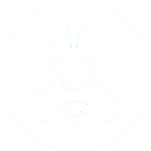 Icon of man in hard hat for health and safety video step 1